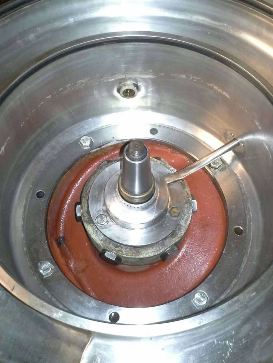 Detail zařízení GEA Westfalia typ SA20-47-076