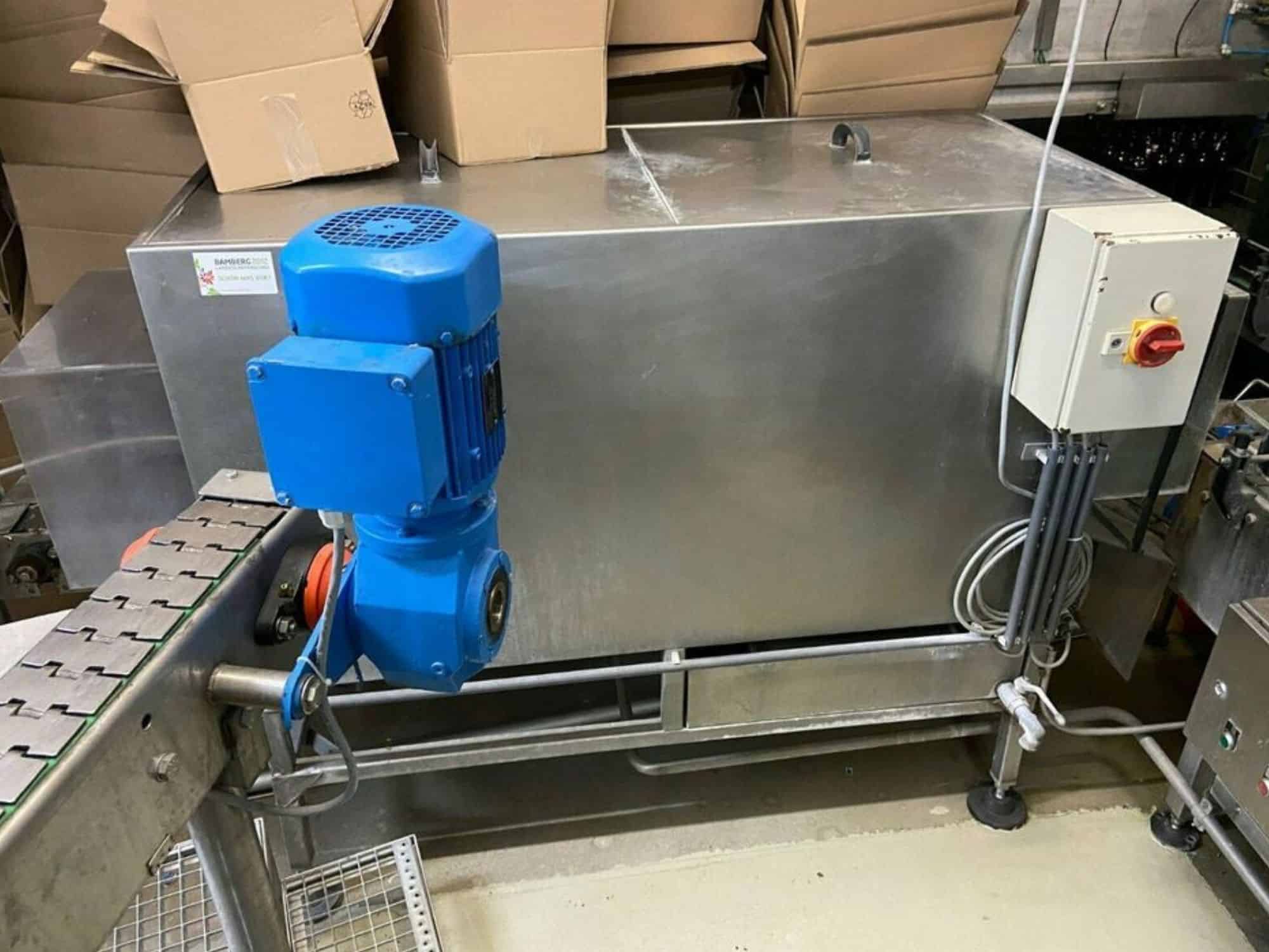 Detail linky na plnění vratného skla Nagel, PAC, Juwatec pro pivo a nealkoholické nápoje