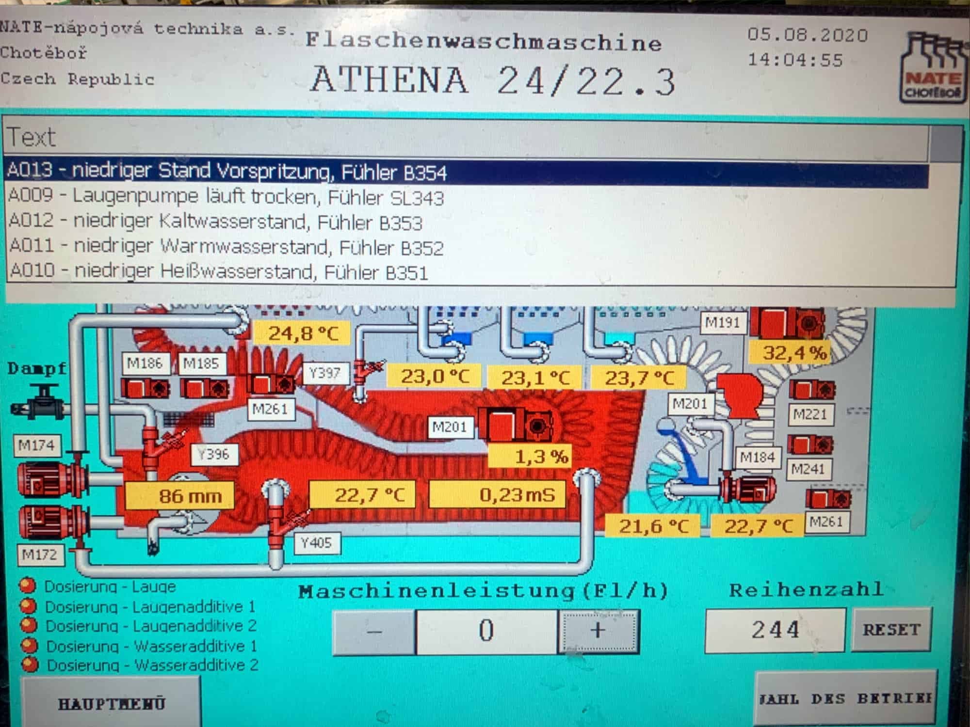 Detail modelu Nate Athena 24/22.3