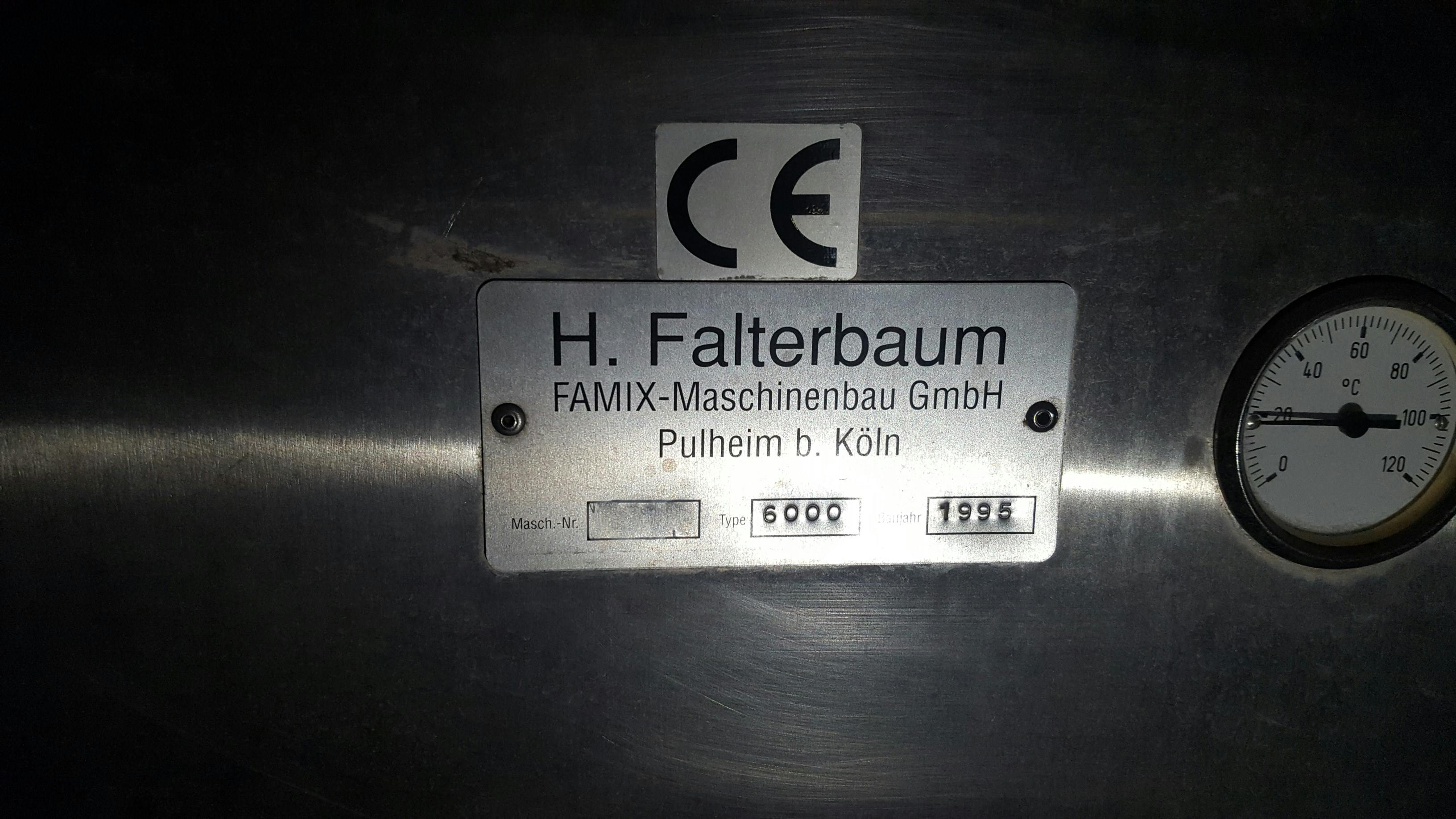 Výrobní štítek FAMIX Famix 6000