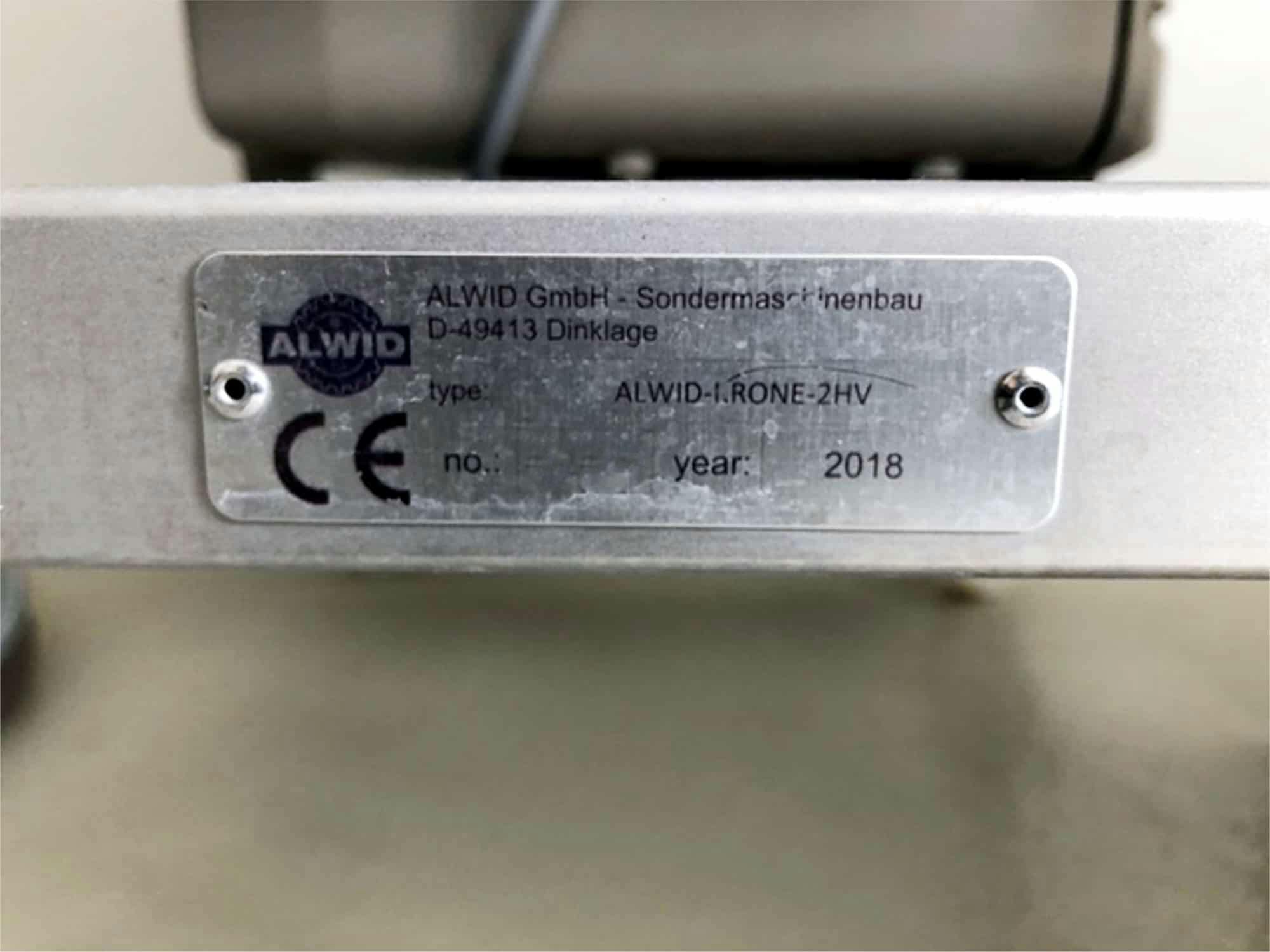 Výrobní štítek společnosti ALWID Krone HV